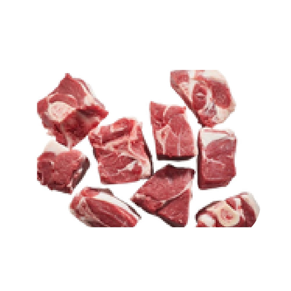 Bone-In Lamb Shoulder Small Cube Raised w/o Antibiotics 500g