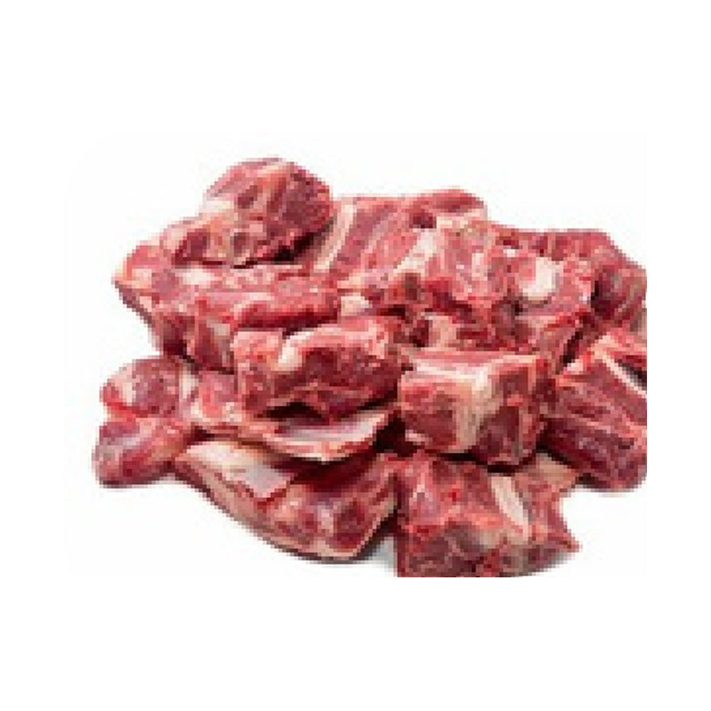 Lamb Neck Cube with bone 1kg